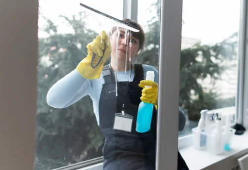 Nettoyage de vitres intérieures et extérieures à Saint-Paul-du-Bois
